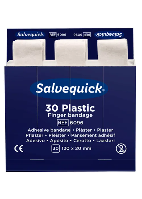 Cederroth Salvequick Plastic Vingerverband 30 stuks (13223758)