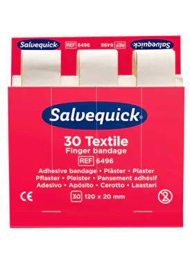 Cederroth Salvequick Textil-Fingerverband, 30 Stück (14627636)