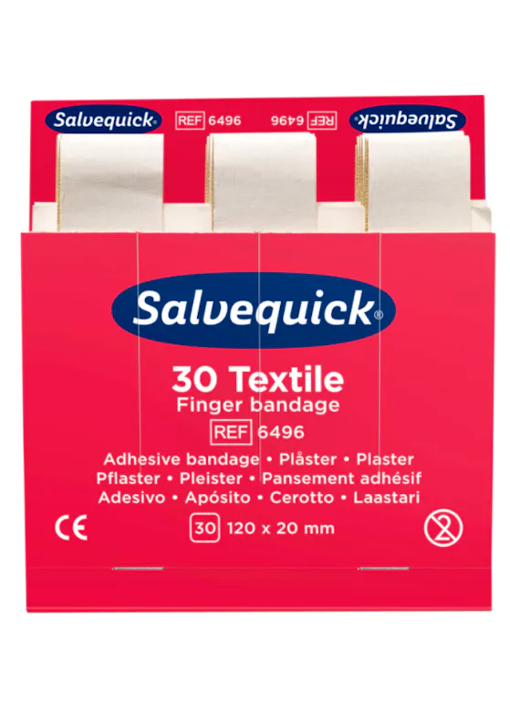 Cederroth Salvequick Textiel Vingerverband 30 stuks (14627636)