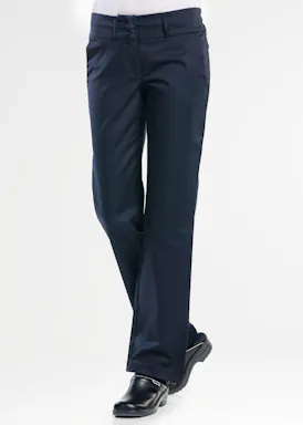 Chaud Devant Lady schwarze Stretch-Kochhose