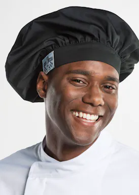Chaud Devant Chefs Kochmütze Nero