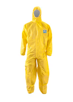ChemDefend 310 Disposable Overall Geel Type 3+4+5