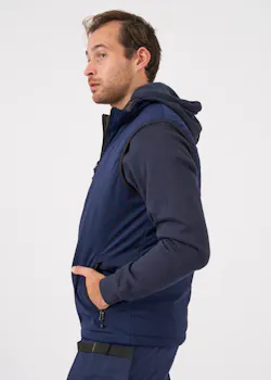 Clique 020958 Padded Softshell Bodywarmer Regular Fit miniatuur