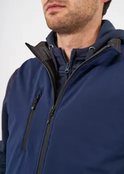 Clique 020958 Padded Softshell Bodywarmer Regular Fit miniatuur
