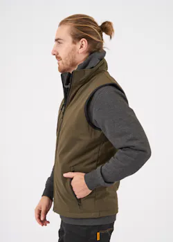 Clique 020958 Padded Softshell Bodywarmer Regular Fit miniatuur