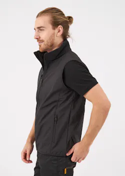 Clique 020958 Padded Softshell Bodywarmer Regular Fit miniatuur