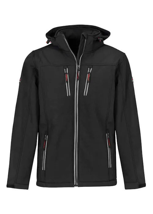 Storvik Clive Hooded Softshell Teddy Refl
