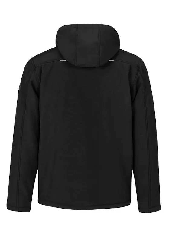 Storvik Clive Hooded Softshell Teddy Refl
