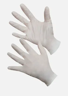 CMT Handschoenen Latex Gepoederd Wit (1.000 stuks)