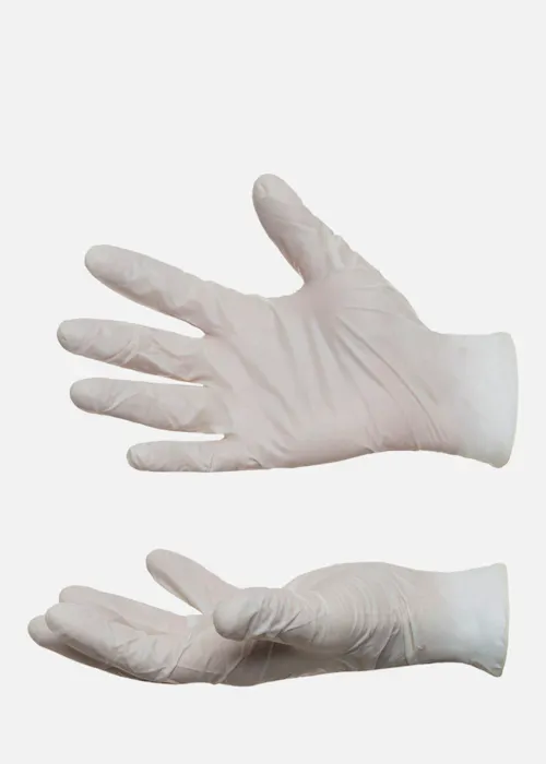 CMT Handschoenen Latex Gepoederd Wit (1.000 stuks)