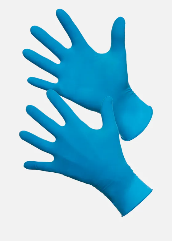 CMT Latex-Handschuhe, puderfrei, blau (1.000 Stück)
