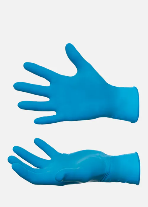 CMT Handschoenen Latex Poedervrij Blauw (1.000 stuks)