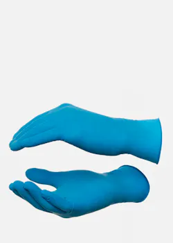 CMT Handschoenen Latex Poedervrij Blauw (1.000 stuks) miniatuur