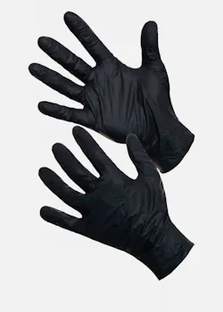CMT Handschoenen Nitril Poedervrij Zwart (100) stuks