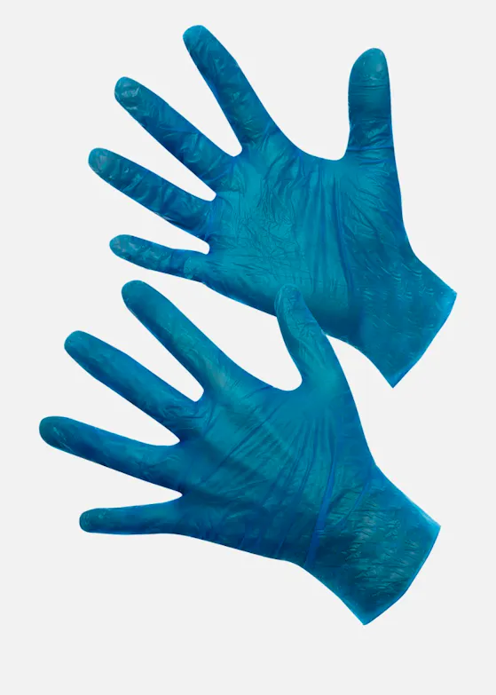 CMT Vinylhandschuhe, puderfrei, blau (1.000 Stück)
