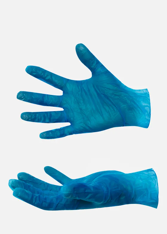 CMT Vinylhandschuhe, puderfrei, blau (1.000 Stück)