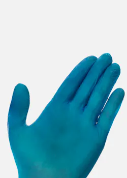 CMT Handschuhe aus Vinyl, puderfrei Blau (1.000 Stück) thumbnail