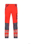 Cementgrijs/Fluo Rood