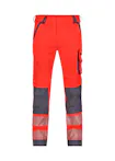 Cementgrijs/Fluo Rood