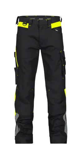 Schwarz/High Vis Gelb
