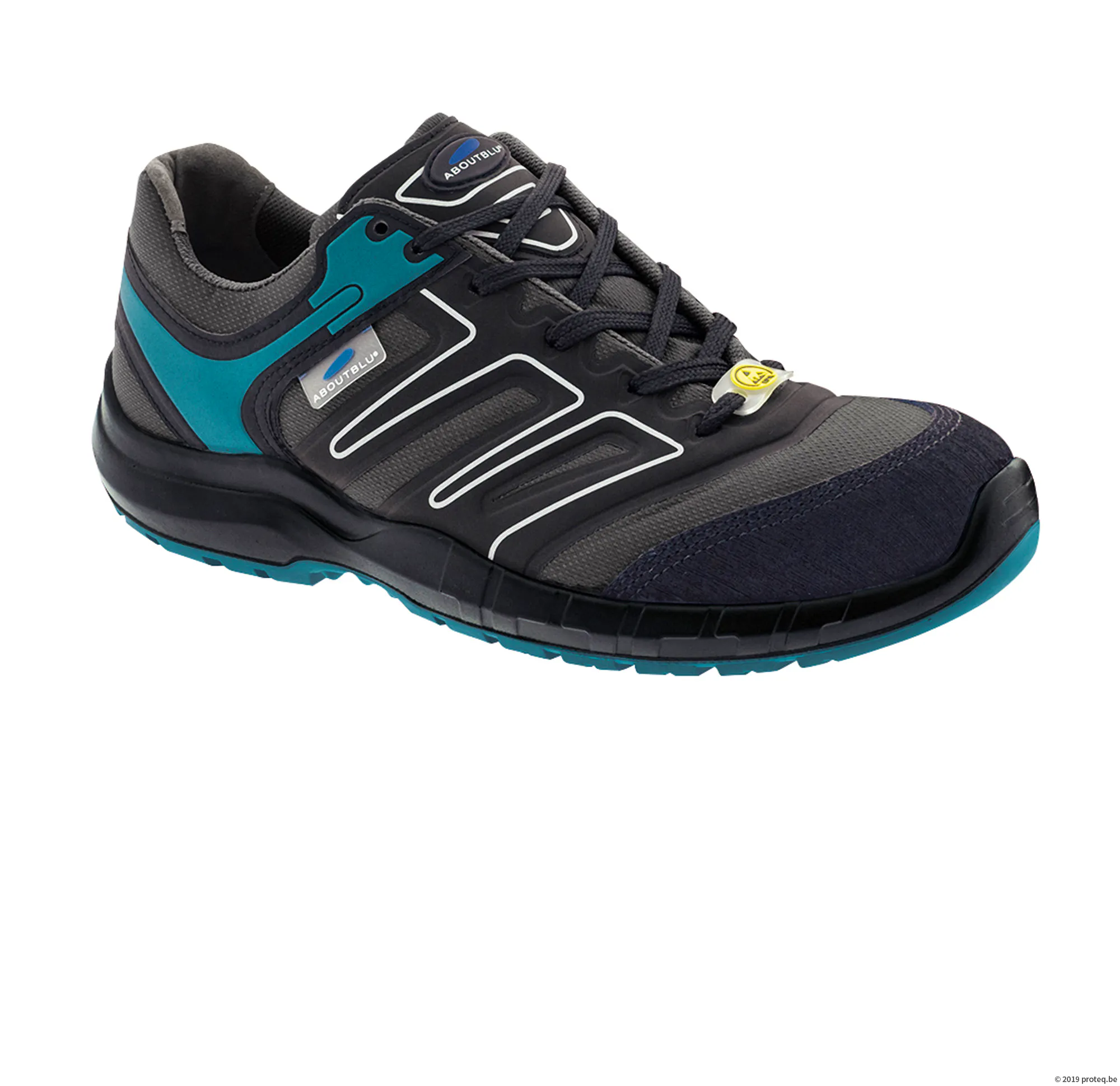 Grijs/blauw