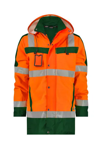 Groen/Fluo oranje
