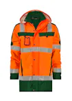 Groen/Fluo oranje