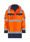 Marineblauw/Fluo Oranje