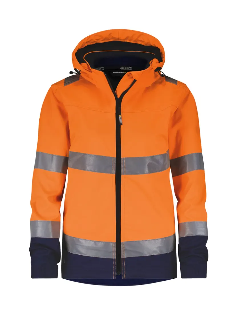 Marineblau/Fluo Orange