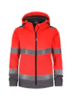 Cementgrijs/Fluo Rood