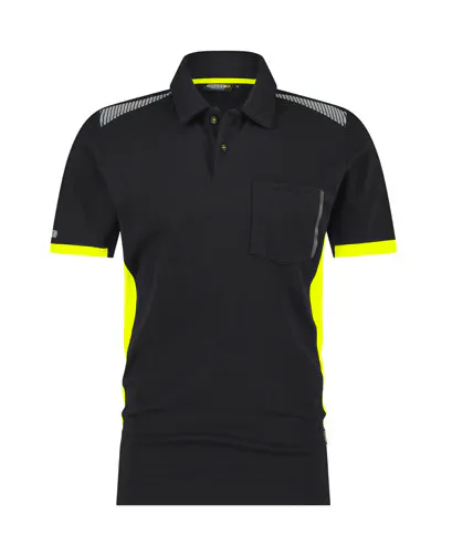 Schwarz/High Vis Gelb