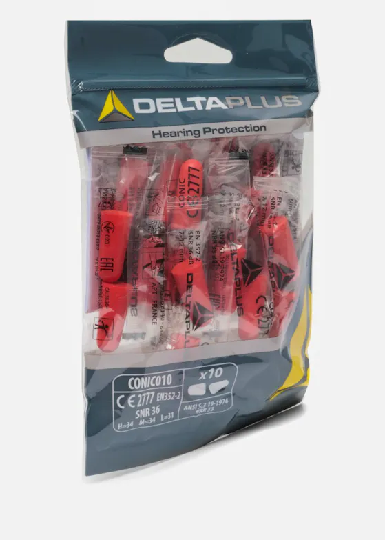 Delta Plus Conic2V-Ohrstöpsel (20 × 10 Stück)