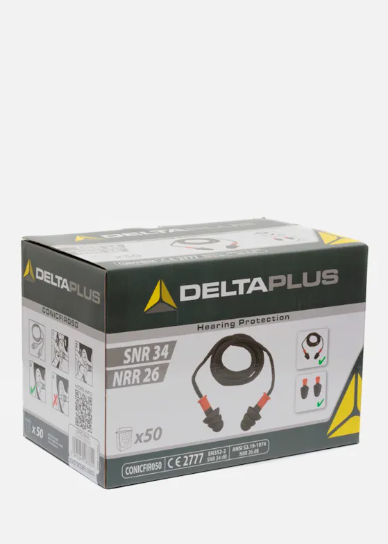 Delta Plus Conicfir Oordoppen (50 stuks)