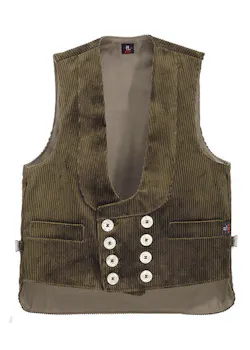FHB Emil 50026 Zunft-Gilet Trenkercord Regular Fit