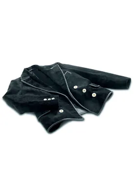 FHB Gerhard Zunftjacke, Trenkercord, dreifach genäht, mit echtem Leder
