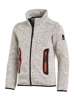 FHB Mats Gebreid Fleece Kinderjack