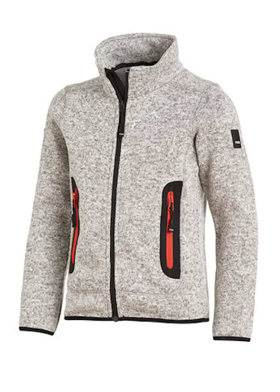 FHB Mats gestrickte Fleece-Kinderjacke