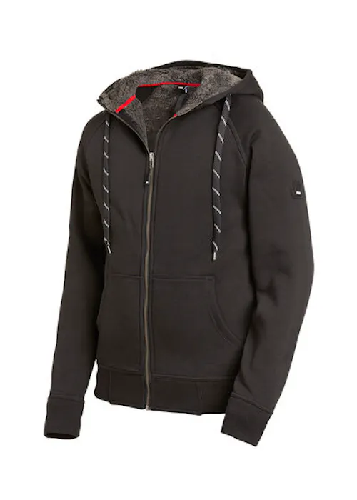 FHB Jörg 79293 Sweatjack met Capuchon en Imitatiebont Regular Fit