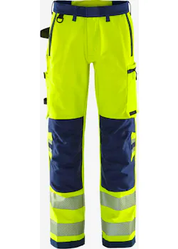 Fristads Stiby High Vis Green broek klasse 2 2645 GSTP miniatuur