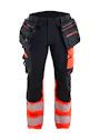 Blåkläder 1145 ToolRig High Vis Werkbroek 4-weg Stretch miniatuur