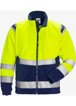 Fristads High Vis Fleecejack Winddicht Klasse 3 4041 FE miniatuur