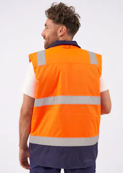 Dassy Bilbao 350100 Bodywarmer Reflecterend HiVis miniatuur