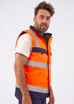 Dassy Bilbao 350100 Bodywarmer Reflecterend HiVis miniatuur