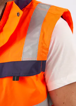 Dassy Bilbao 350100 Bodywarmer Reflecterend HiVis miniatuur