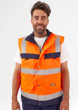 Dassy Bilbao 350100 Bodywarmer Reflecterend HiVis