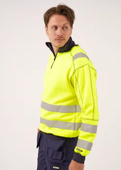 Dassy Denver 300376 Sweater Reflecterend HiVis miniatuur