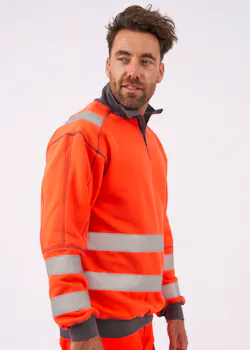 Dassy Denver 300376 Sweater Reflecterend HiVis miniatuur