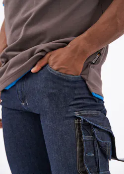 Dassy Kyoto Jeans Werkbroek met Stretch miniatuur
