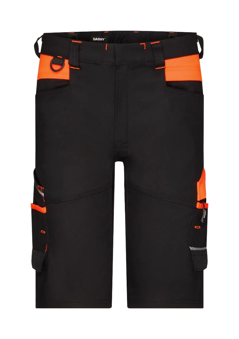 Schwarz/orange