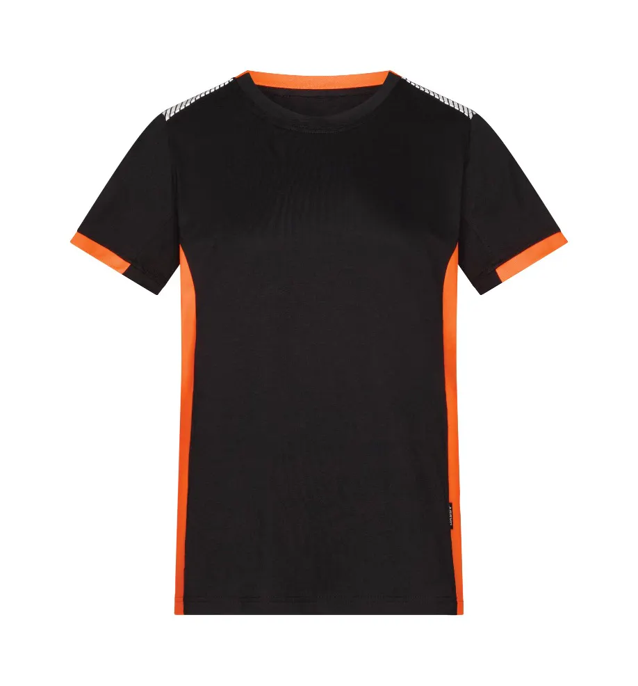 Schwarz/orange